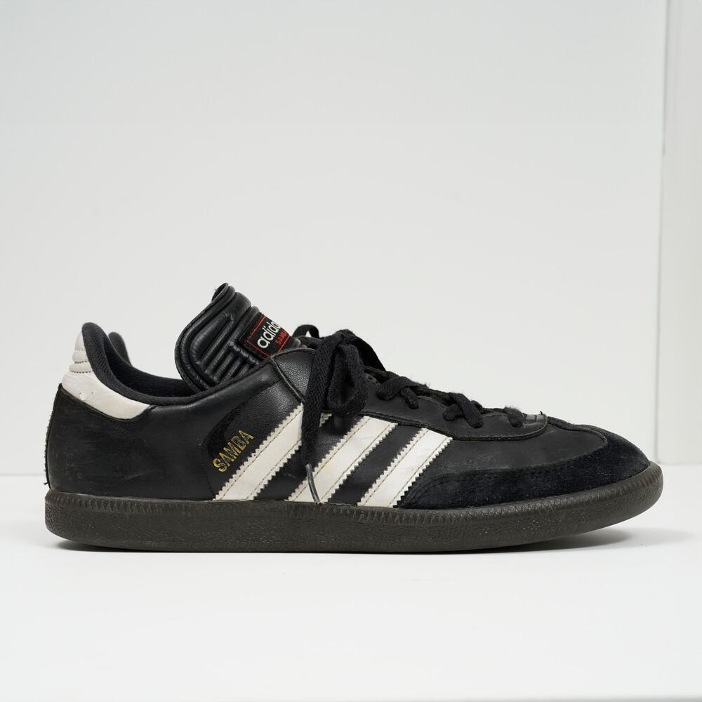 Adidas Samba OG Men’s Sneakers Black/White Size 9.5 034583 Leather/ Suede - Picture 4 of 9